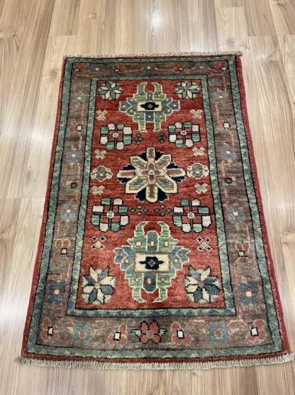 Super Fine Persian Chobi wool rug size 87 cm. X 57 cm.
