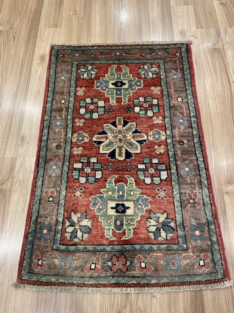 Super Fine Persian Chobi wool rug size 87 cm. X 57 cm.