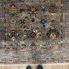 Premium Quality Persian Soltani Chobi large wool rug size 202 cm. X 151 cm.