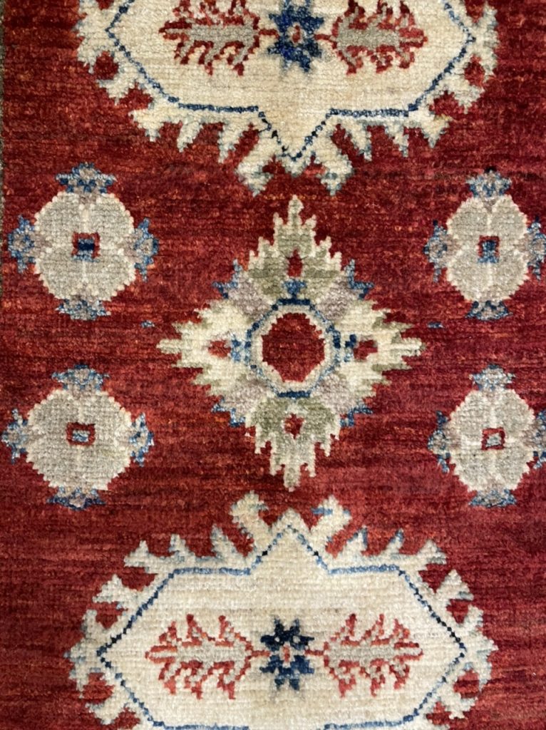 Super Fine Persian Chobi wool rug size 91 cm. X 58 cm.