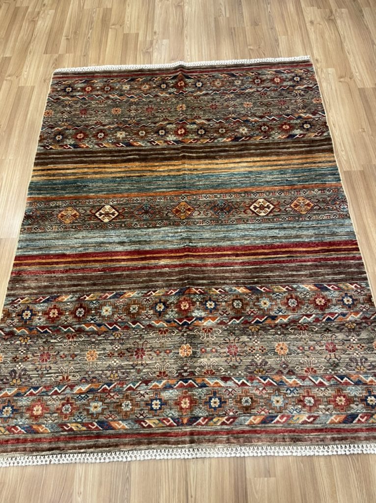 Premium Quality Persian Chobi wool rug size 198 cm. X 151 cm.