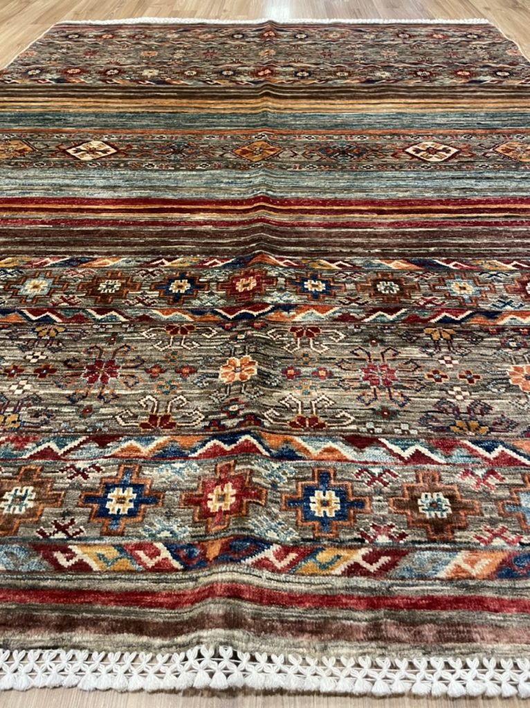 Premium Quality Persian Chobi wool rug size 198 cm. X 151 cm.