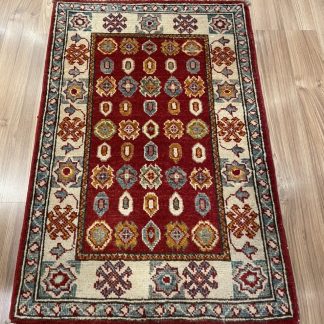 Super Fine Persian Chobi wool rug size 94 cm. X 61 cm.