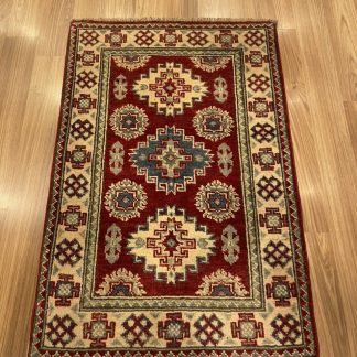 Super Fine Persian Chobi wool rug size 92 cm. X 61 cm.