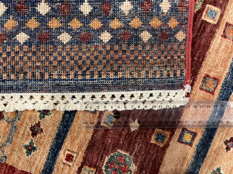 Premium Quality Persian Gabbeh Chobi wool rug size 154 cm. X 103 cm.