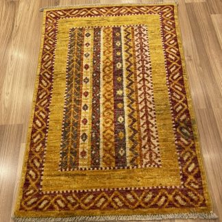 Super Fine Persian Chobi wool rug size 88 cm. X 58 cm.