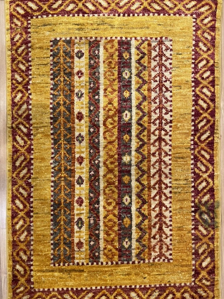 Super Fine Persian Chobi wool rug size 88 cm. X 58 cm.