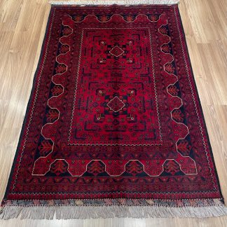 Super Fine Persian Tribal Wool rug size: 157 cm. X 104 cm.