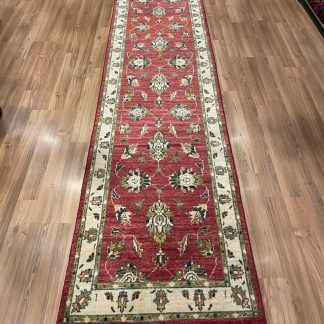 Super Fine Chobi wool runner Persian rug 353 cm. X 83 cm.