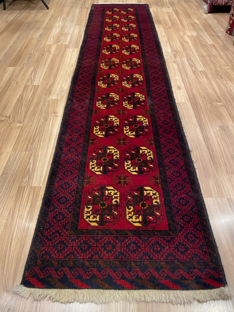 Adelaide rug sale - Best Persian rug shop - Premium Quality Persian Princess Bokhara 307m. X 67 cm. wool runner