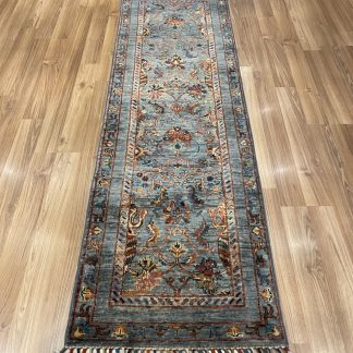 Persian rug sale - Adelaide Central Market Plaza and Online with free post -Super Fine Chobi wool runner Persian rug 205 cm. X 63 cm.