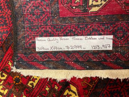 Adelaide rug sale - Best Persian rug shop - Premium Quality Persian Princess Bokhara 307m. X 67 cm. wool runner