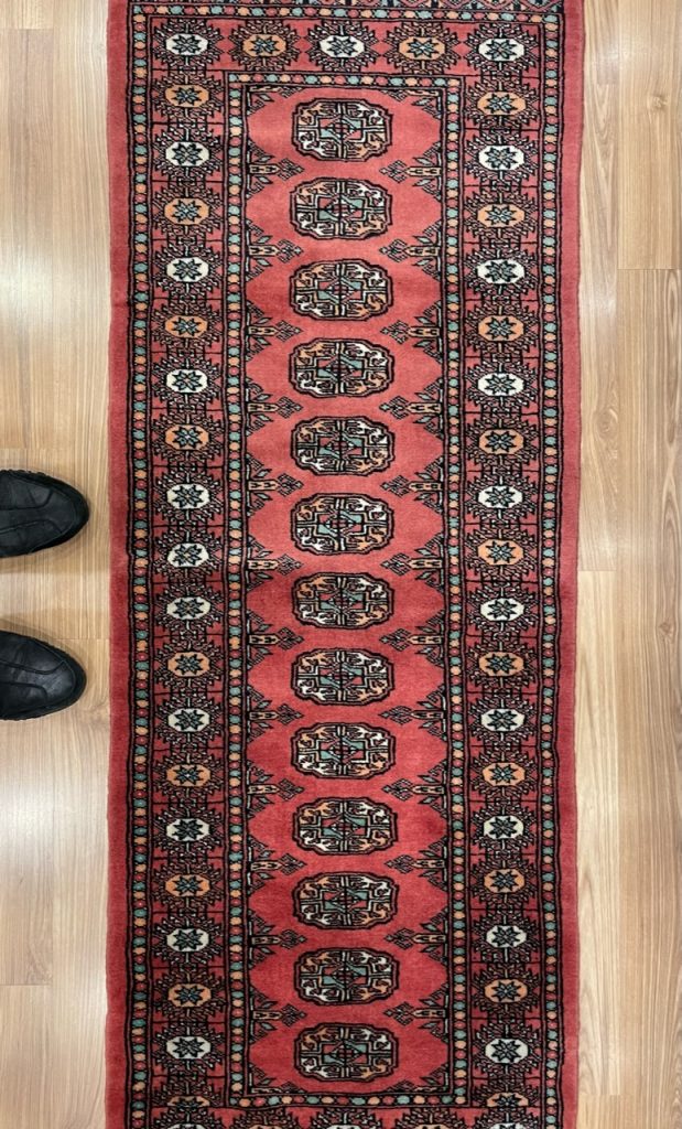 Persian rug sale - Adelaide Central Market - Premium Quality Persian Princess Bokhara 174 cm. X 64 cm. wool runner