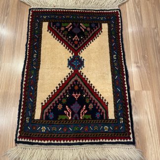 Persian rug sale - Adelaide Central Market- Premium Quality Persian Yalameh Shiraz Wool Rug size: 84 cm. X 60 cm.