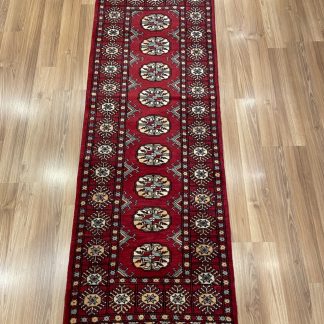 Persian rug sale - Adelaide Central market - Premium Quality Persian Princess Bokhara 182 cm. X 63 cm. wool runner