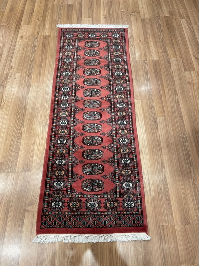 Persian rug sale - Adelaide Central Market - Premium Quality Persian Princess Bokhara 174 cm. X 64 cm. wool runner