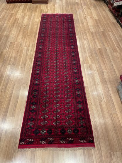 Persian rug sae - Adelaide Central Market - Premium Quality Persian Princess Bokhara 300 cm. X 79 cm. wool and silk runner