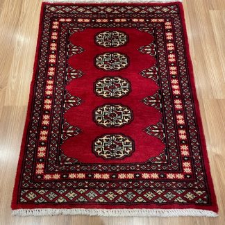 Persian rug sale - Adelaide Central Market - Premium Quality Princess Bokhara Small Wool rug 90 cm. X 65 cm.