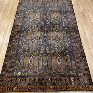 Persian rug sale - Adelaide Central Market - Persian Tribal Baloochi wool rug 201 cm. X 124 cm.