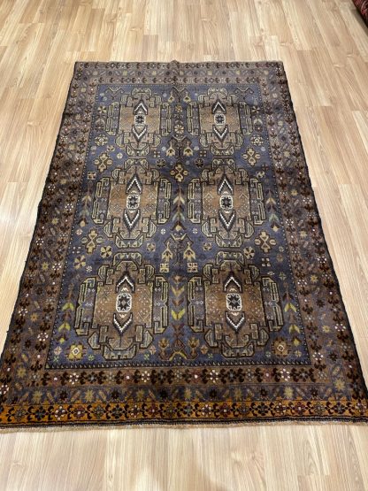 Persian rug sale - Adelaide Central Market - Persian Tribal Baloochi wool rug 201 cm. X 124 cm.