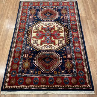 Persian Art Treasure - Persian rug sale - Adelaide Central market Plaza - Premium quality Persian Kazak wool rug size 146 cm. X 96 cm.