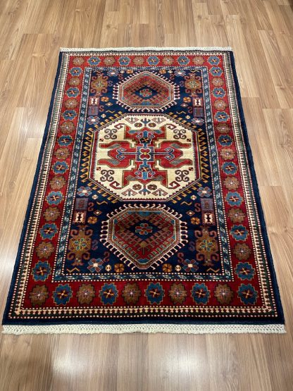 Persian Art Treasure - Persian rug sale - Adelaide Central market Plaza - Premium quality Persian Kazak wool rug size 146 cm. X 96 cm.