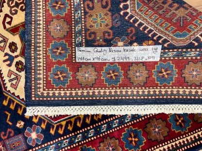 Persian Art Treasure - Persian rug sale - Adelaide Central market Plaza - Premium quality Persian Kazak wool rug size 146 cm. X 96 cm.