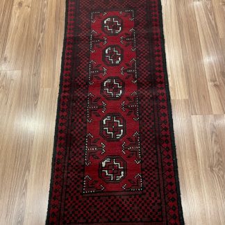 Persian rug sale - Adelaide Central Market - Online and In-store - Free Post - 130 cm. X 50 cm. Persian Princess Bokhara wool runner