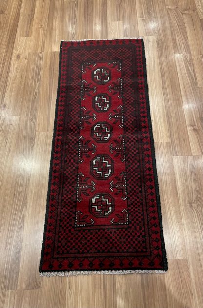 Persian rug sale - Adelaide Central Market - Online and In-store - Free Post - 130 cm. X 50 cm. Persian Princess Bokhara wool runner