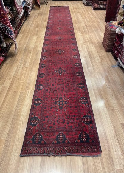 Persian rug sale - Adelaide Central Market Plaza - Extra Fine Tribal Baloochi 612 cm. X 79 cm . wool long red runner