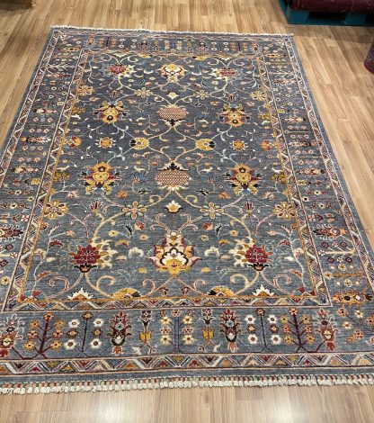 Premium Quality Persian Soltani Chobi wool rug size 269 cm. X 186 cm.