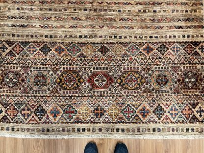 Persian Art Treasure - Persian rug sale - Adelaide Central Market - Premium Quality Persian Chobi wool rug size 219 cm. X 175 cm.