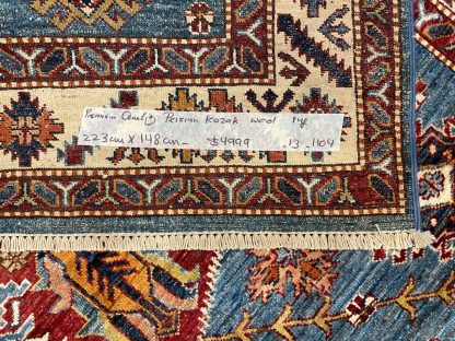 Persian rug sale - Adelaide Central Market - Persian rug sale - Premium quality Persian Kazak wool rug size 223 cm. X 148 cm.