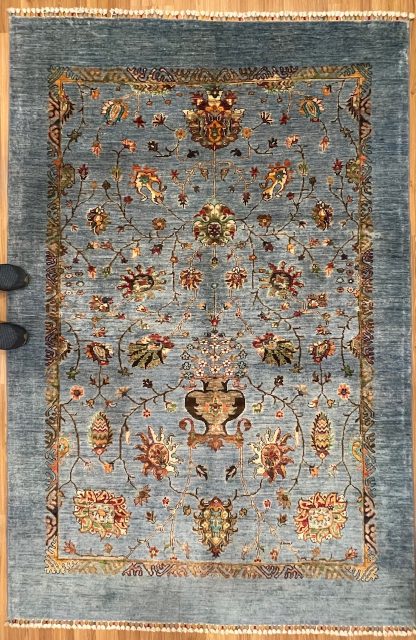 Persian Art Treasure - Persian rug sale - Adelaide Central Market - Premium Quality Persian Chobi tree of life wool rug size 265 cm. X 177 cm.