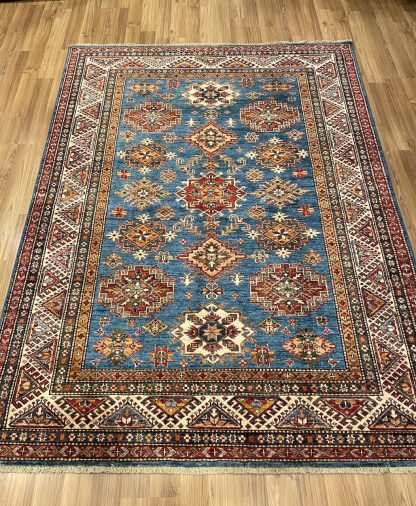 Persian Art Treasure - Adelaide Central market - Persian rug sale - Premium quality Persian Kazak wool rug size 239 cm. X 173 cm.