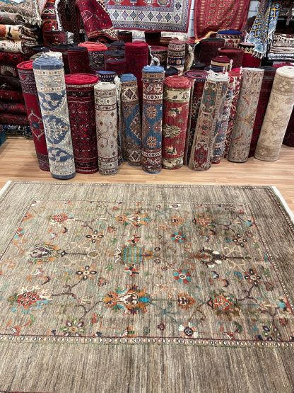 Persian Art Treasure - Adelaide Central Market - Persian rug sale - Premium Quality Persian Chobi wool rug size 230 cm. X 171 cm.