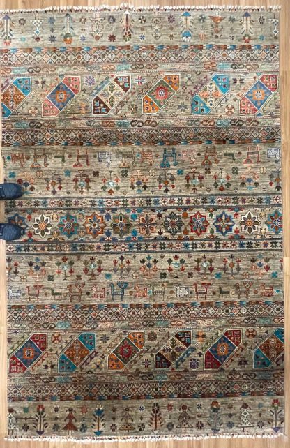 Persian rug sale - Adelaide Central Market - Persian Art Treasure - Premium Quality Persian Chobi wool rug size 294 cm. X 192 cm.