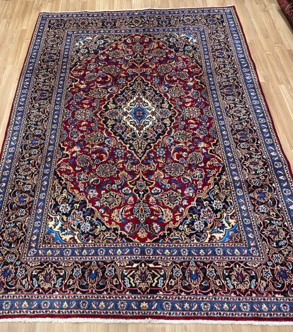 Premium quality Persian Kashan 300 cm. X 215 cm. fine wool red rug - Image 7