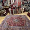 Persian rug sale - Adelaide Central Market - Persian Art Treasure- Persian Kashan wool rug - Premium quality Persian Kashan 300 cm. X 215 cm. fine wool red rug