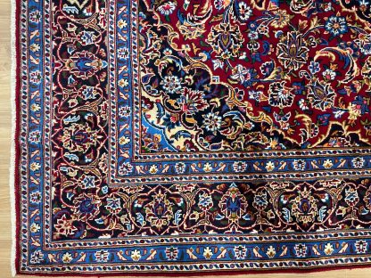 Persian rug sale - Adelaide Central Market - Persian Art Treasure- Persian Kashan wool rug - Premium quality Persian Kashan 300 cm. X 215 cm. fine wool red rug