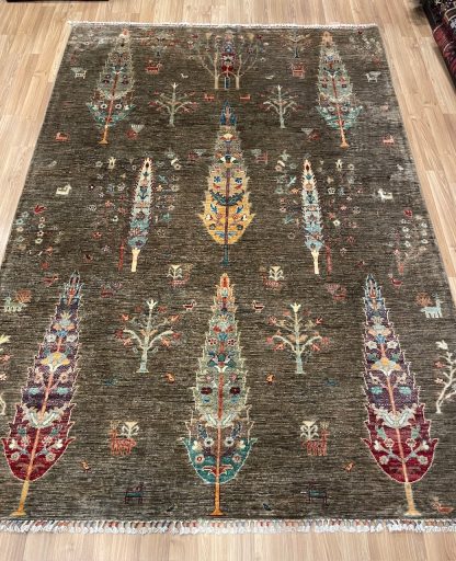 Persian rug sale - Adelaide Central Market - Persian Art Treasure - Free Post - Premium Quality Persian Tree of Life Chobi wool rug size 297 cm. X 205 cm.