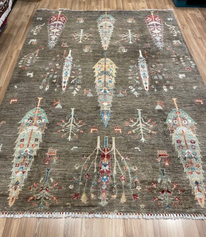 Persian rug sale - Adelaide Central Market - Persian Art Treasure - Free Post - Premium Quality Persian Tree of Life Chobi wool rug size 297 cm. X 205 cm.