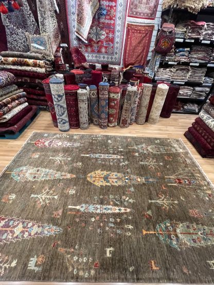 Persian rug sale - Adelaide Central Market - Persian Art Treasure - Free Post - Premium Quality Persian Tree of Life Chobi wool rug size 297 cm. X 205 cm.