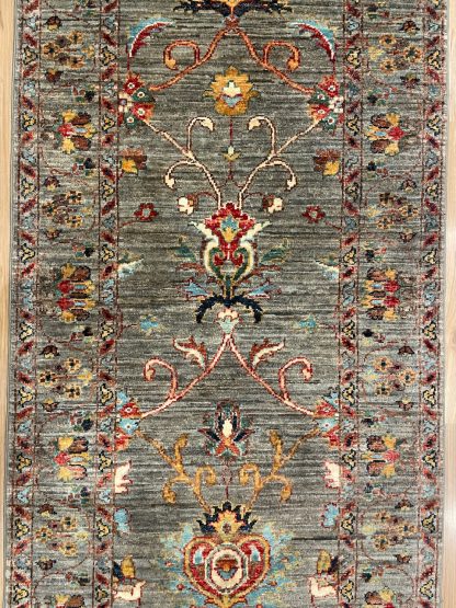 Persian Art Treasure - Adelaide Central market - Persian rug sale - Free post - Premium Quality Persian Chobi wool runner size 294 cm. X 85 cm.