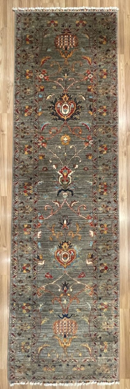 Persian Art Treasure - Adelaide Central market - Persian rug sale - Free post - Premium Quality Persian Chobi wool runner size 294 cm. X 85 cm.