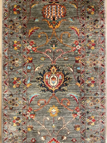 Persian Art Treasure - Adelaide Central market - Persian rug sale - Free post - Premium Quality Persian Chobi wool runner size 294 cm. X 85 cm.