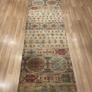 Persian rug sale - Adelaide Central Market - Persian Art Treasure - Premium Quality Persian Chobi wool runner size 305 cm. X 86 cm.