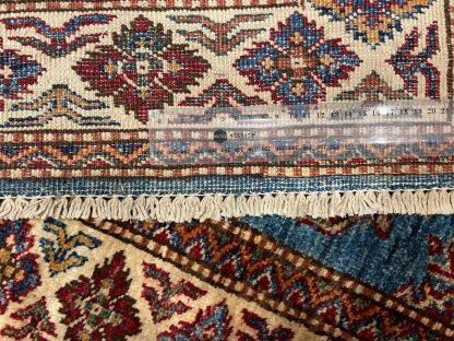 Persian rug sale - Adelaide Central Market - Persian Art treasure - Premium Quality Persian Kazak wool blue runner size 255 cm. X 80 cm.