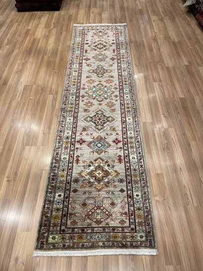 Persian rug sale - Adelaide Central Market - Persian Art Treasure - Premium Quality Persian Kazak wool runner size 298 cm. X 78 cm.