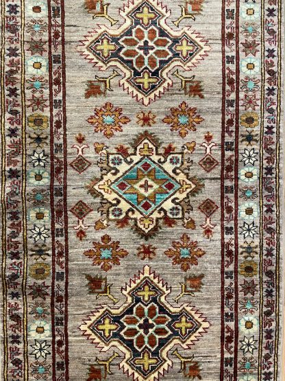 Persian rug sale - Adelaide Central Market - Persian Art Treasure - Premium Quality Persian Kazak wool runner size 298 cm. X 78 cm.